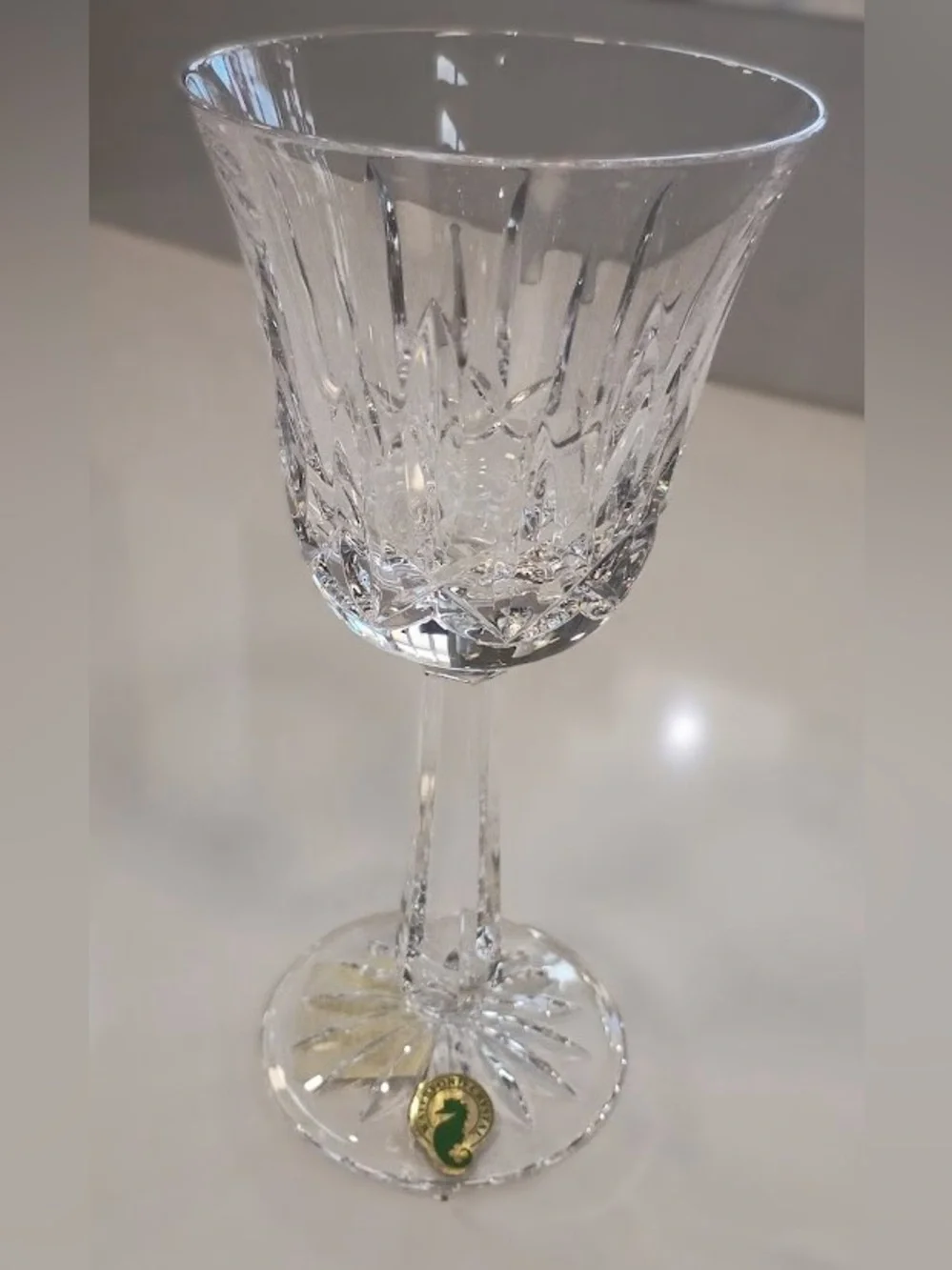 Waterford “Ballyshannon” Crystal Goblet Glass, New